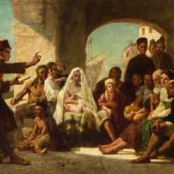 Study for Felice Ballarin Reciting